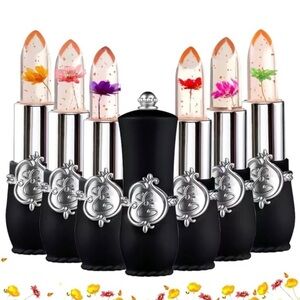 Color Changing Jelly Lipstick 💄& travel makeup bag